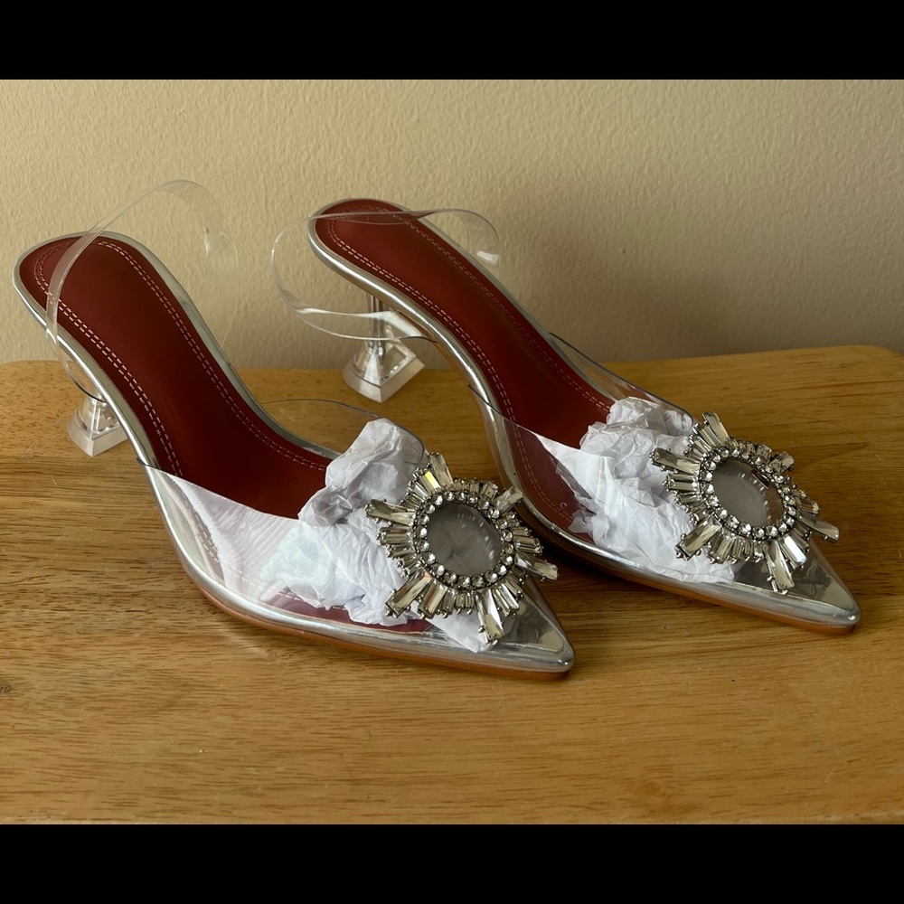 Stylish crystal heels 👠 - Picture 2 of 6